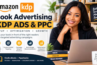 setup and optimize amazon kdp ads and ppc campaigns