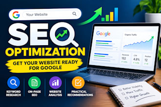 do monthly on page and off page SEO GEO