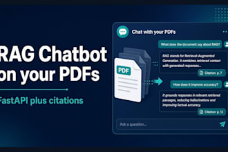 build a rag chatbot on your pdfs with fastapi