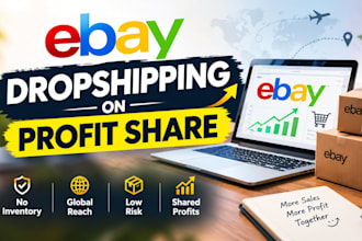 do ebay dropshipping on profit share