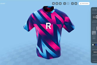 build a jersey configurator website