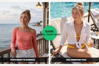 create realistic ai influencer photos with consistent look