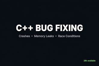 debug and fix your crash, memory leak or weird bug