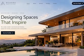 design wix architect website architecture firm website portfolio website