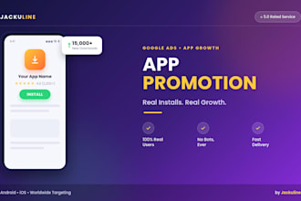 viral mobile app promotion game marketing app installs app download, google ads