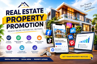promote your real estate property and generate buyer leads