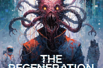 design fantasy, sci fi, horror and dystopian book cover art