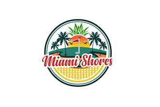 design a modern and professional miami shores logo