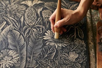 draw  botanical and scientific illustrations