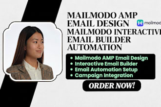 setup mailmodo amp email design mailmodo interactive email builder automation