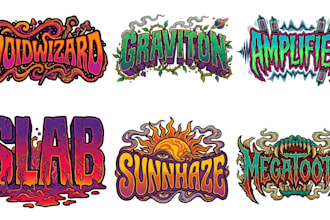 design stoner metal, drone metal and heavy band logo