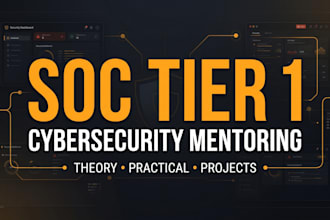 mentor you in soc tier 1 analyst