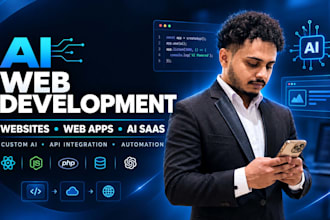 build ai website, ai web app and saas mvp