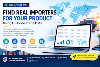 find real importers for your product