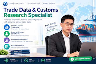 research your competitors using trade data