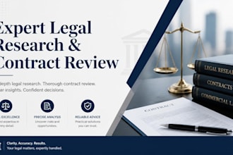 review legal contracts and do document proofreading