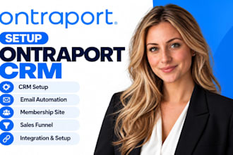 setup ontraport CRM email automation ontraport membership site sales funnel
