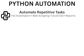 automate repetitive tasks with python