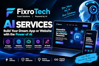 build ai apps, ai websites, chatbots and automation solutions