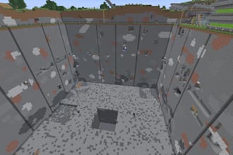 collect resources,mine and farm in your minecraft world