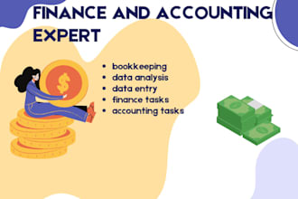 do finance and accounting projects and tasks