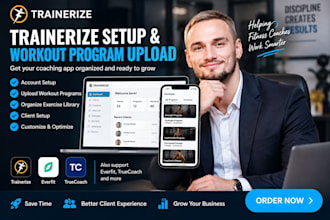 setup trainerize and upload your workout programs