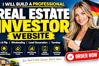 build fix and flip wholesaling lead page turnkey real estate investor website