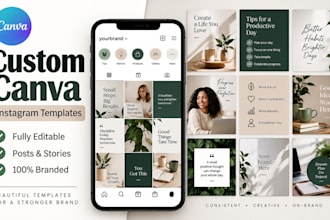 create a custom instagram post template in canva
