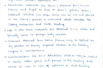 do neat handwriting, copy typing, and document retyping