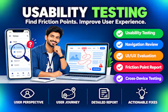 manually test your web app and website for usability issues