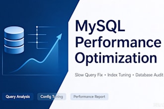 do mysql performance tuning, fix slow queries and speed up database
