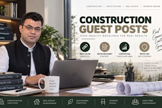 build high authority construction backlinks through niche guest posts