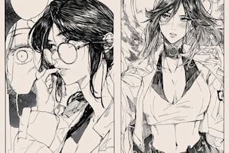 draw a comic or manga for you