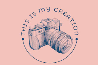 creat a logo for person and company