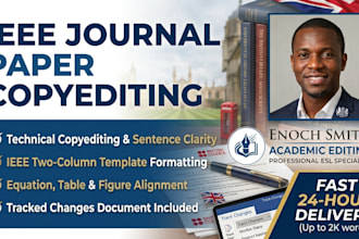 copyedit and format ieee journal paper and conference proceedings