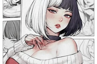 draw manga and comics for you