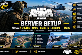 create arma 3 server setup arma 3 vehicle, map, script, arma 3 aircraft and mods