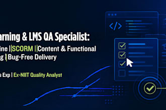 test, verify, and QA your lms elearning content and courses