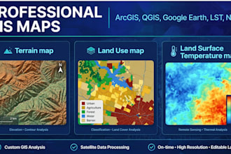 create professional gis maps using arcgis and qgis