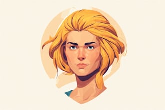 make custom digital vector character designs