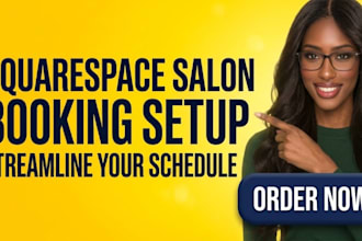 setup squarespace acuity scheduling for hair salons