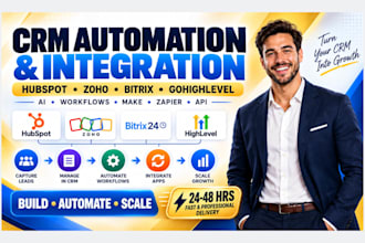 setup hubspot pipedrive zoho crm automation boldtrail zendesk lofty crm jobber