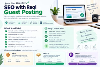 get you dofollow guest post on high authority high traffic sites