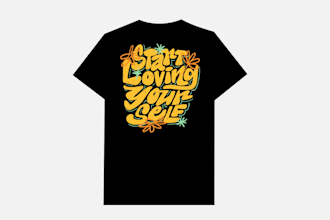 design quote lettering clothing line street wear style logo