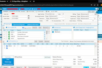 do medical billing, payment posting, denial management