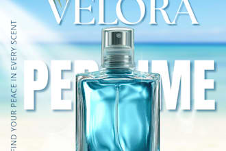 design premium perfume and fragrance social media posts