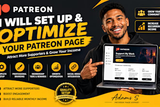 setup and manage your patreon page for growth