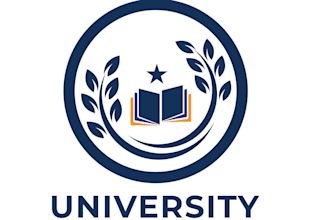 create a modern education logo for your institution