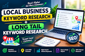 do long tail keyword research for local business SEO