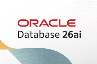 create and, or maintain a database in oracle, postgresql, microsoft sql server